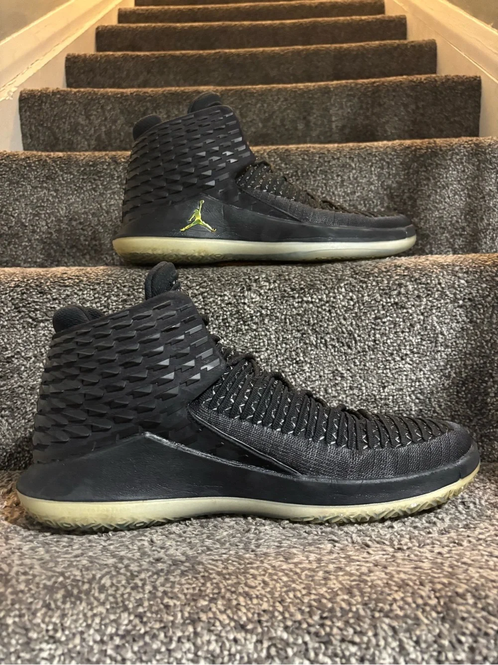 Air Jordan 32 Black Cat size 12.5 men authentic